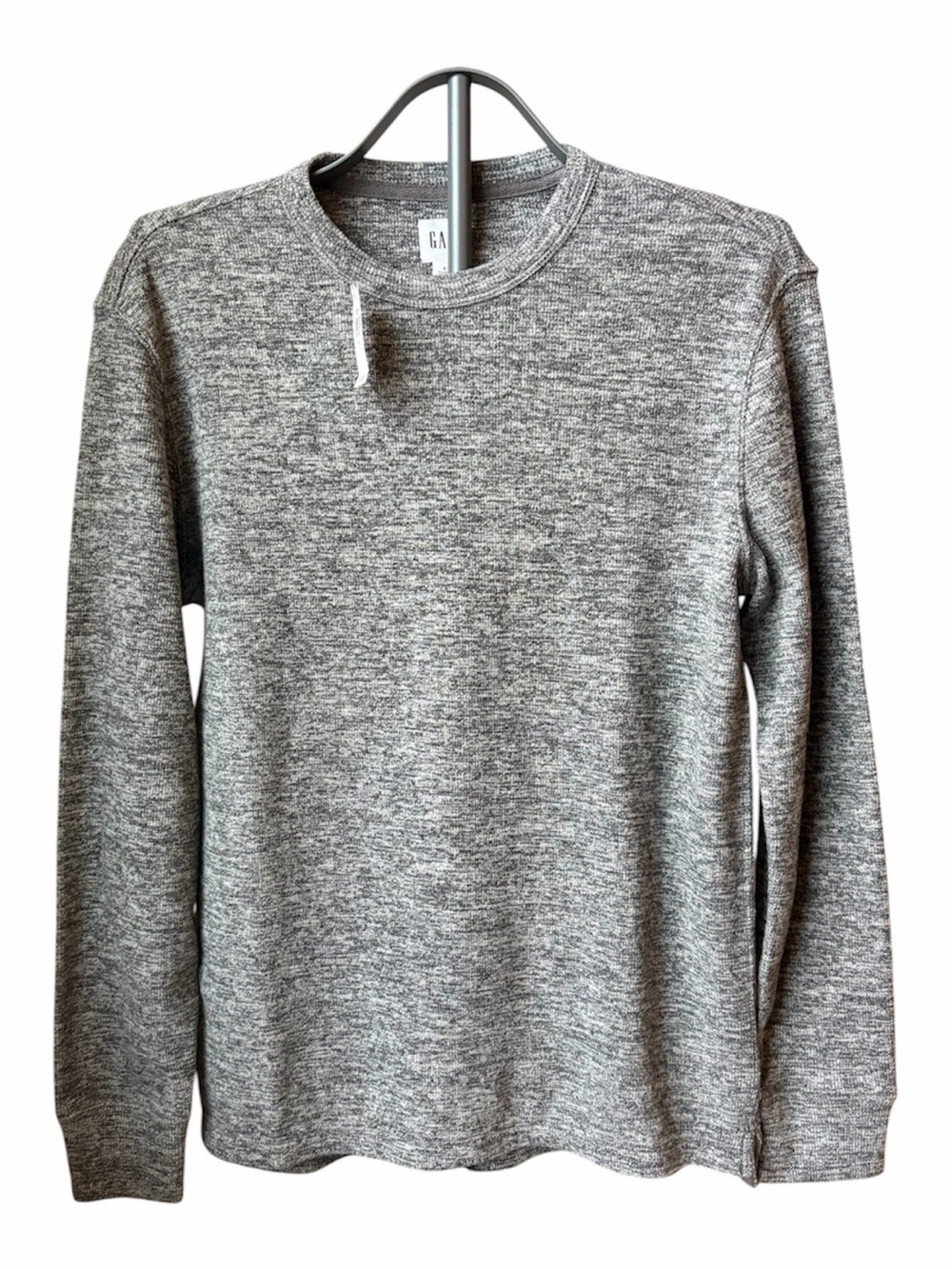 GAP Men's Gray Heather Crewneck Sweater